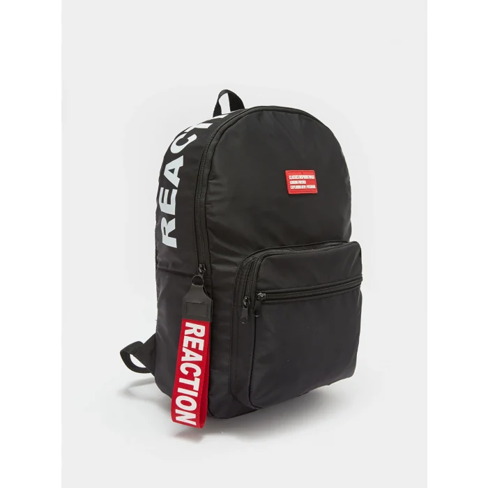 LCW ACCESSORIES SİYAH Yazı Baskılı Erkek Sırt Çantası