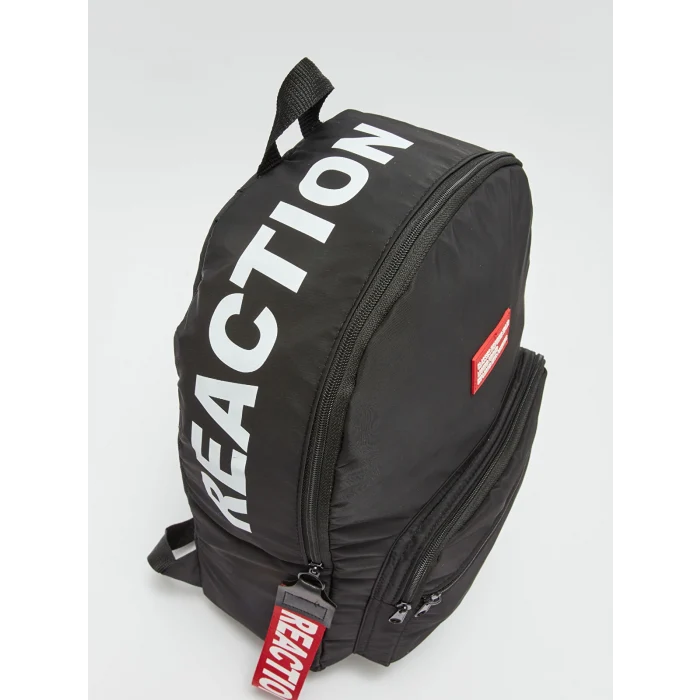 LCW ACCESSORIES SİYAH Yazı Baskılı Erkek Sırt Çantası