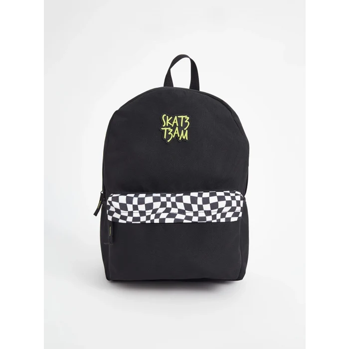 LCW ACCESSORIES SİYAH Baskılı Erkek Çocuk Sırt Çantası