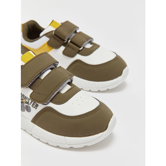 LCW STEPS BEYAZ Baskılı Erkek Çocuk Spor Ayakkabı