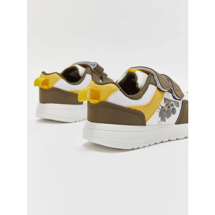 LCW STEPS BEYAZ Baskılı Erkek Çocuk Spor Ayakkabı