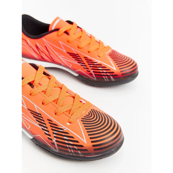 LCW STEPS TURUNCU Baskılı Erkek Çocuk Halı Saha Ayakkabısı