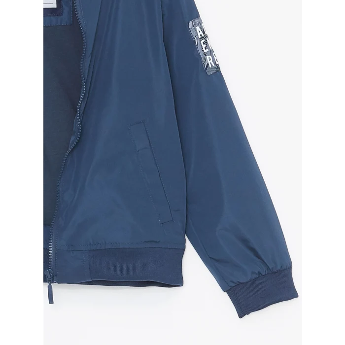 LCW Kids İNDİGO Kapüşonlu Erkek Çocuk Mont