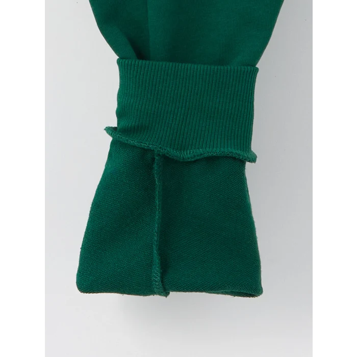 LCW Kids YEŞİL Beli Lastikli Rahat Kalıp Erkek Çocuk Jogger Eşofman Altı