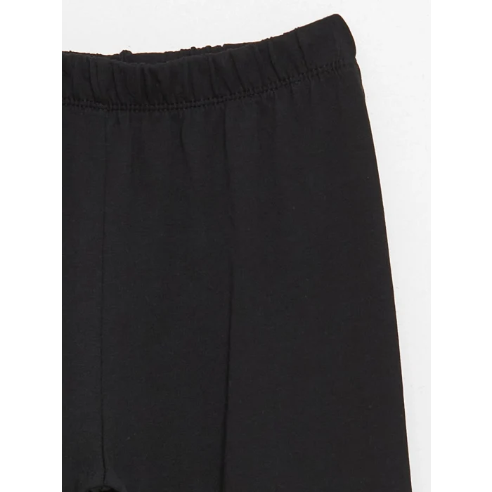 LCW Kids BEJ Bisiklet Yaka Baskılı Kısa Kollu Erkek Çocuk Pijama Takımı