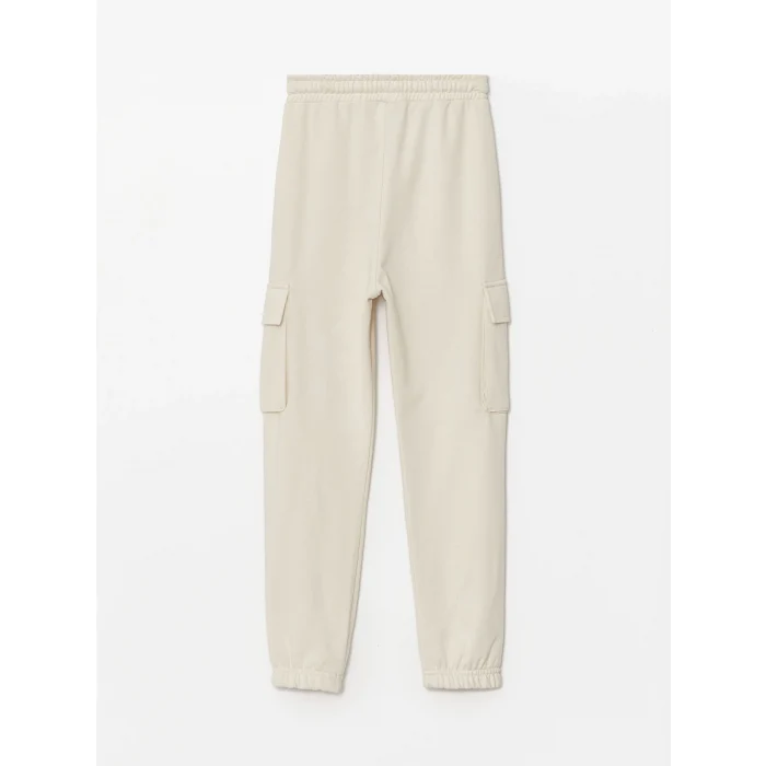 LCW Kids BEJ Beli Lastikli Erkek Çocuk Jogger Eşofman Altı