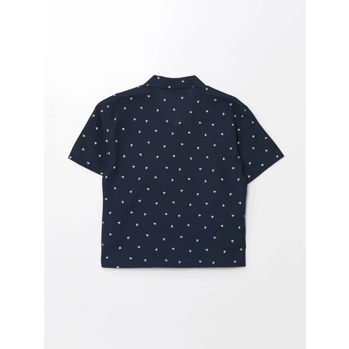 LCW Kids LACİVERT Rahat Kalıp Erkek Çocuk Gömlek