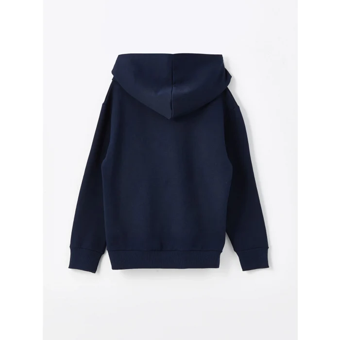 LCW Kids LACİVERT Kapüşonlu Erkek Çocuk Eşofman Takım