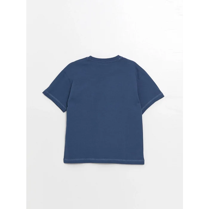 LCW Kids LACİVERT Rahat Kalıp Erkek Çocuk Tişört ve Şort