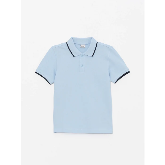 LCW Kids MAVİ Polo Yaka Erkek Çocuk Tişört ve Pantolon