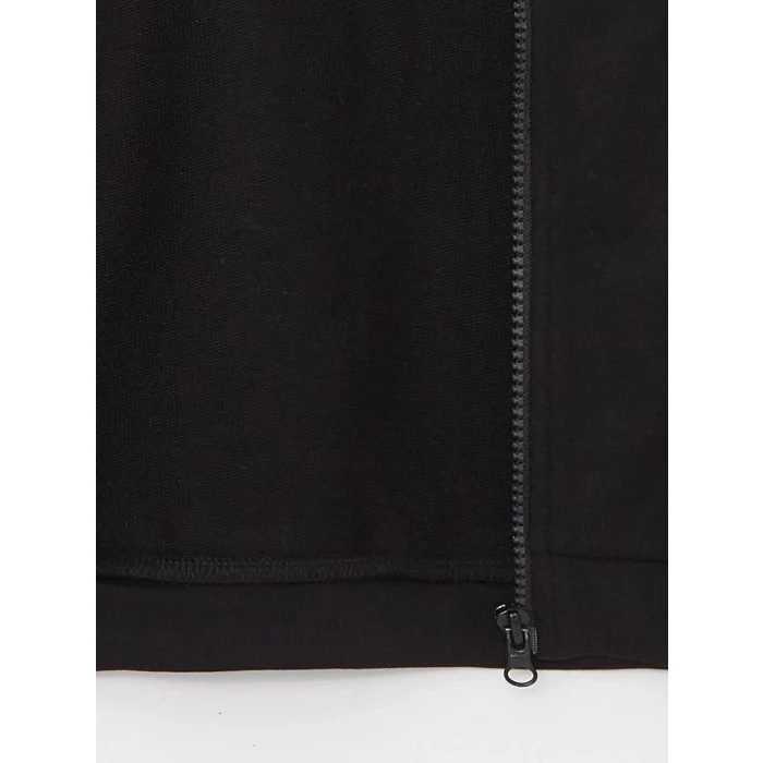 LCW Kids SİYAH Bisiklet Yaka Uzun Kollu Kız Çocuk Hırka