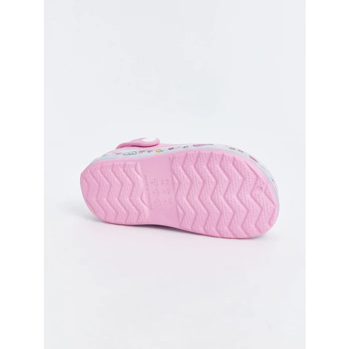 LCW STEPS PEMBE Tabanı Işıklı Kız Çocuk Plaj Sandaleti