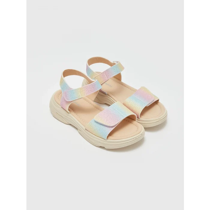 LCW STEPS KARIŞIK Çapraz Bantlı Kız Çocuk Sandalet