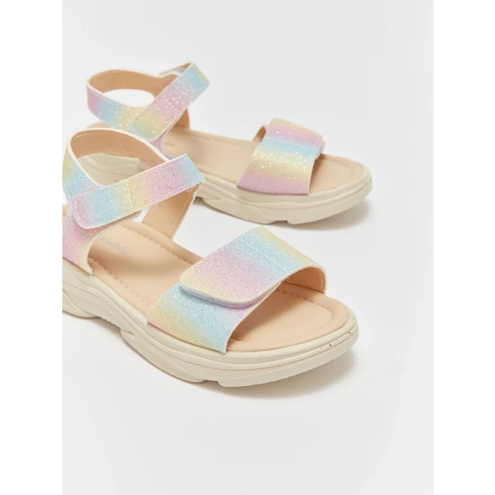 LCW STEPS KARIŞIK Çapraz Bantlı Kız Çocuk Sandalet