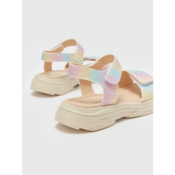 LCW STEPS KARIŞIK Çapraz Bantlı Kız Çocuk Sandalet