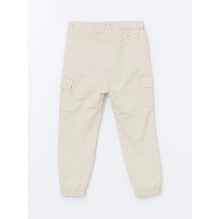 LCW Kids BEJ Beli Lastikli Erkek Çocuk Jogger Pantolon