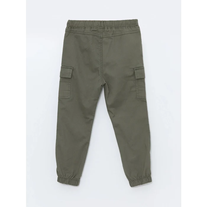LCW Kids HAKİ Beli Lastikli Erkek Çocuk Jogger Pantolon