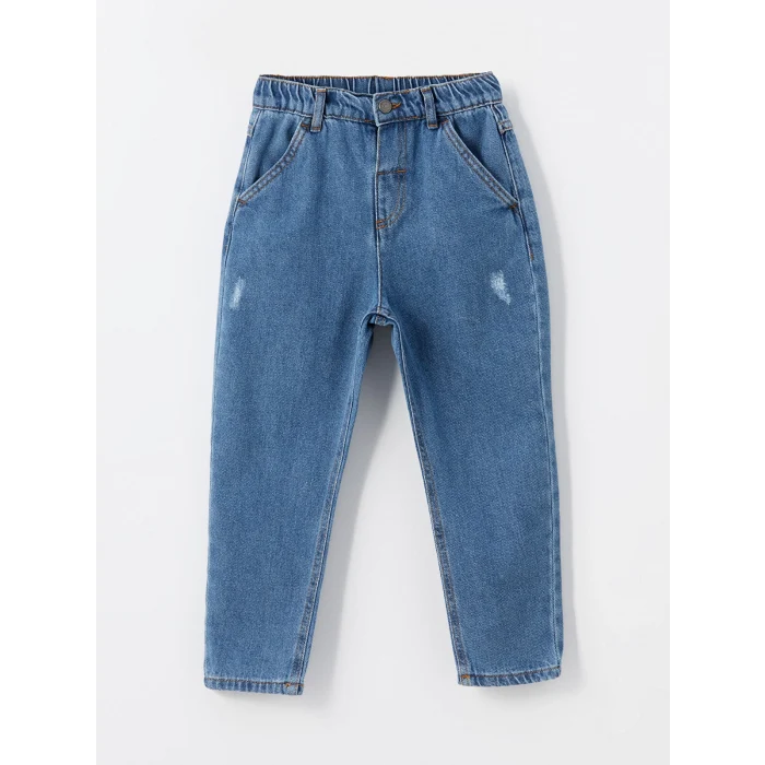 LCW Kids İNDİGO Basic Erkek Bebek Jean Pantolon