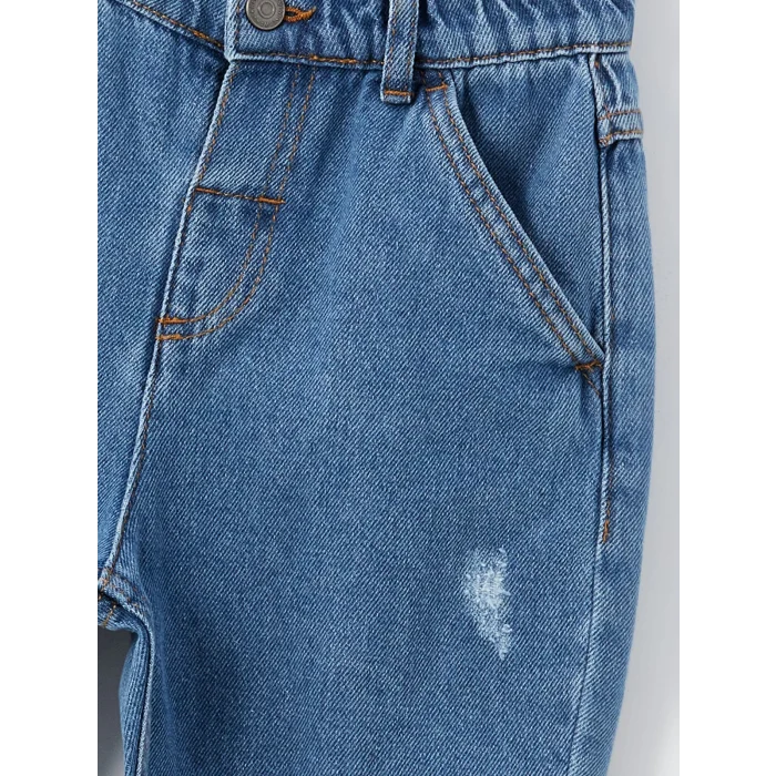 LCW Kids İNDİGO Basic Erkek Bebek Jean Pantolon