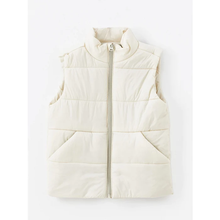 LCW Kids BEJ Dik Yaka Erkek Bebek Şişme Yelek