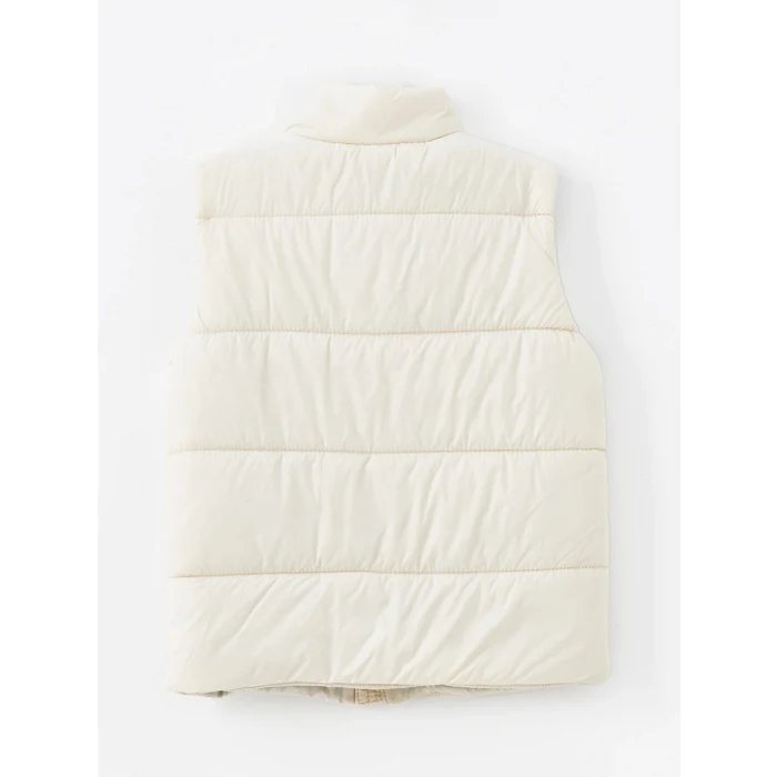 LCW Kids BEJ Dik Yaka Erkek Bebek Şişme Yelek