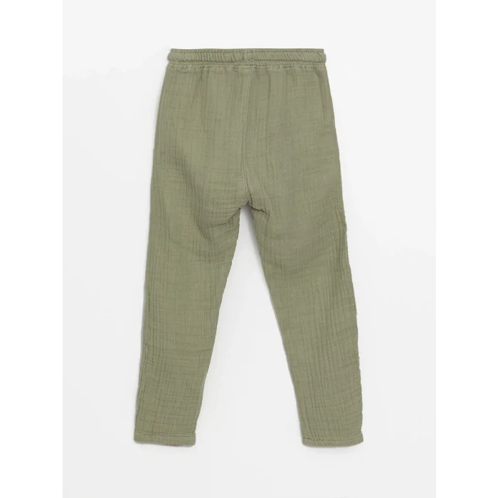 LCW Kids YEŞİL Beli Lastikli Erkek Bebek Pantolon