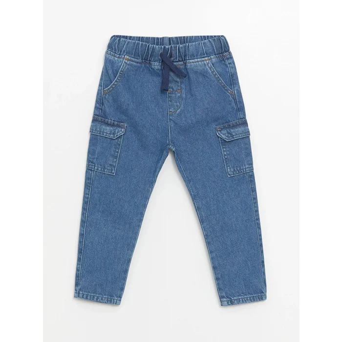 LCW Kids MAVİ Basic Erkek Bebek Jean Pantolon