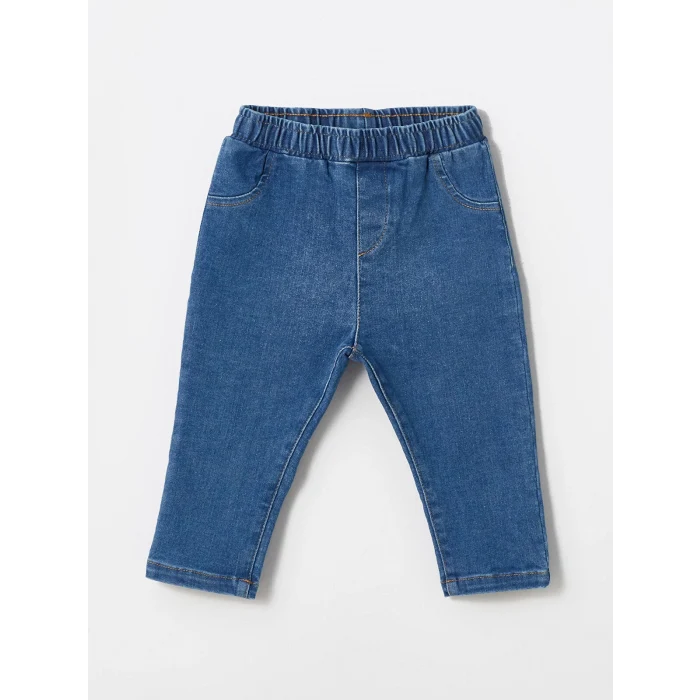 LCW baby BEYAZ Hakim Yaka Uzun Kollu Erkek Bebek Gömlek ve Pantolon 2li Takım