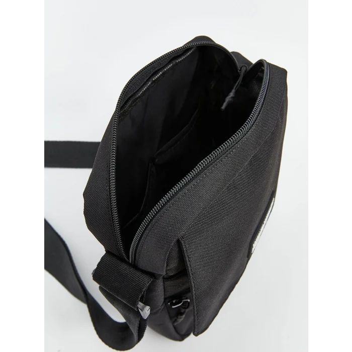 LCW ACCESSORIES SİYAH Fermuarlı Erkek Göğüs Çantası