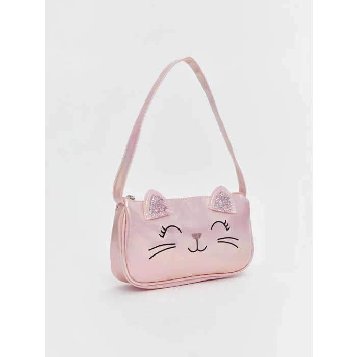 LCW ACCESSORIES PEMBE Hayvan Figürlü Kız Çocuk Baget Çanta