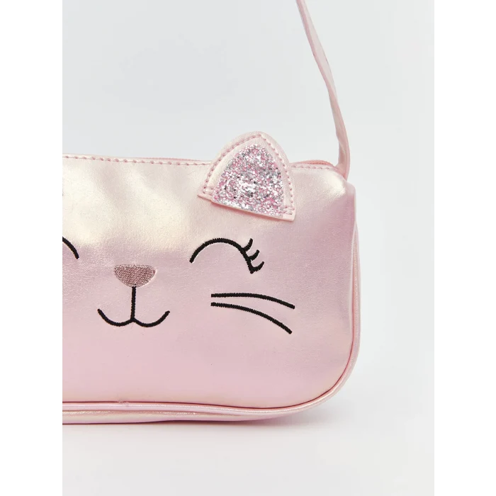 LCW ACCESSORIES PEMBE Hayvan Figürlü Kız Çocuk Baget Çanta