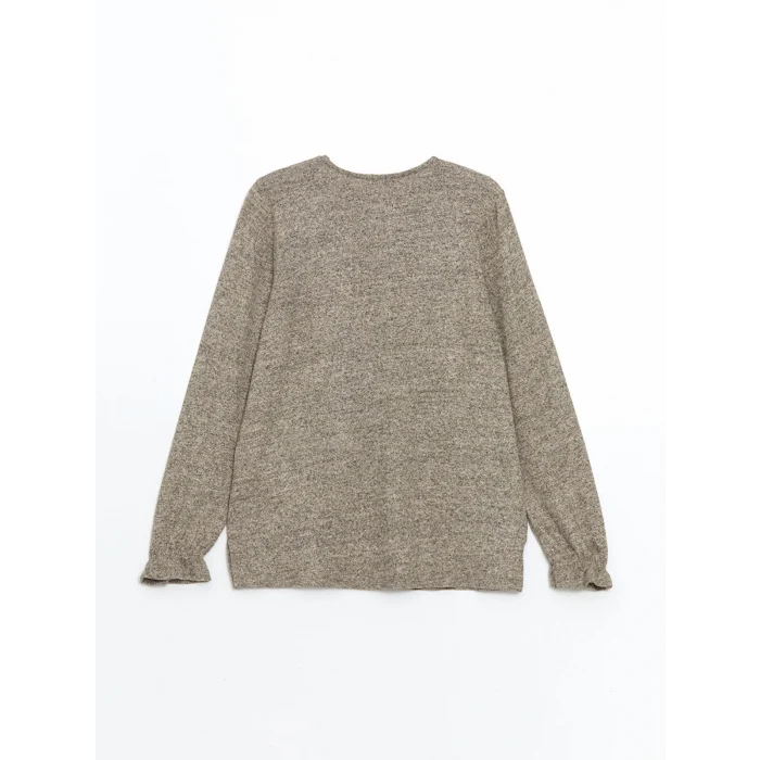 LCW Grace BEJ Bisiklet Yaka Kadın Bluz