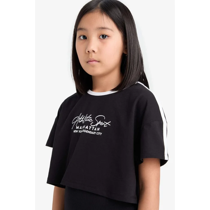 Defacto D2339 Siyah Fitilli Kaşkorse Elbise