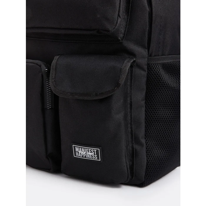 LCW ACCESSORIES Siyah Çok Bölmeli Kadın Sırt Çantası