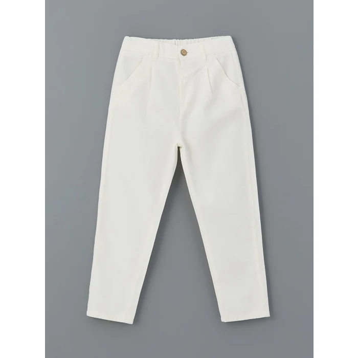 LCW Kids Siyah Poplin Erkek Çocuk Gömlek ve Pantolon 2li