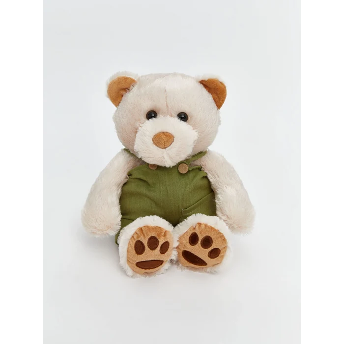 LCW ACCESSORIES Bej Erkek Çocuk Pelüş Oyuncak Sırt Çantası