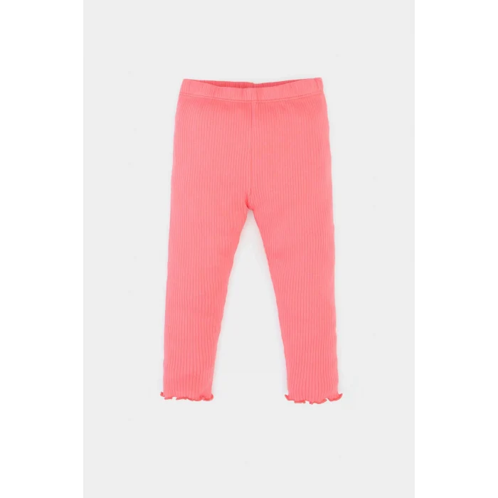 Defacto A0457 Kırmızı Kız Bebek 2li Takım Baskılı Kısa Kollu Fitilli Kaşkorse Tişört Beli Lastikli Alt