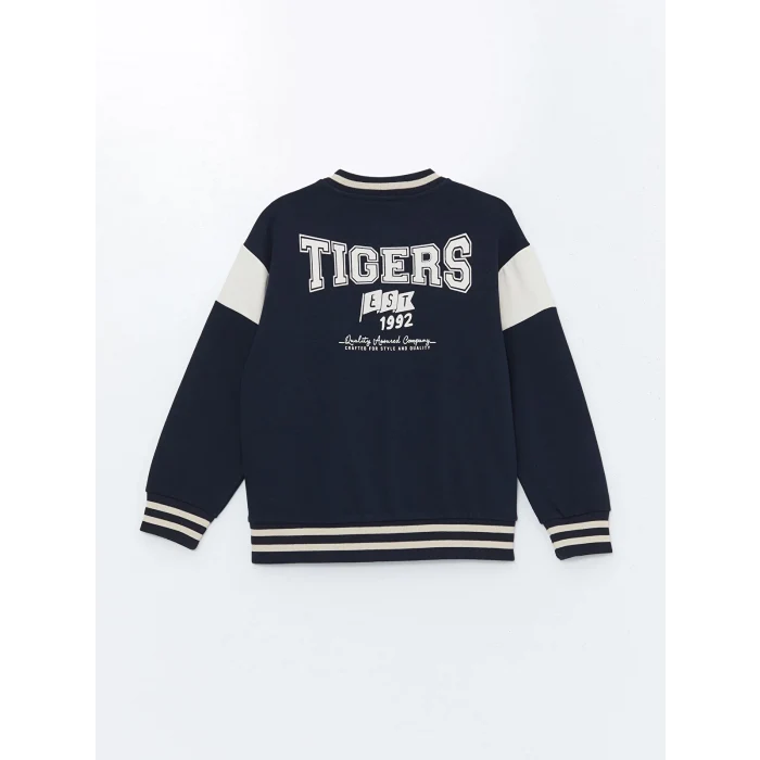 LCW Kids Lacivert Erkek Çocuk Kolej Ceket