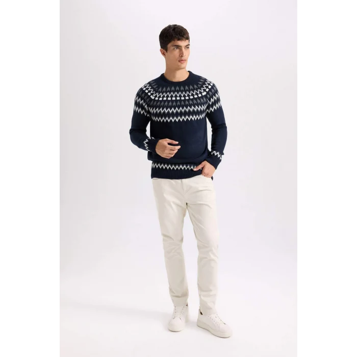 Defacto B2089 Bej Yazlık Gabardin Chino Kanvas Pantolon Slim Fit Dar Kesim Dar Paça Cepli