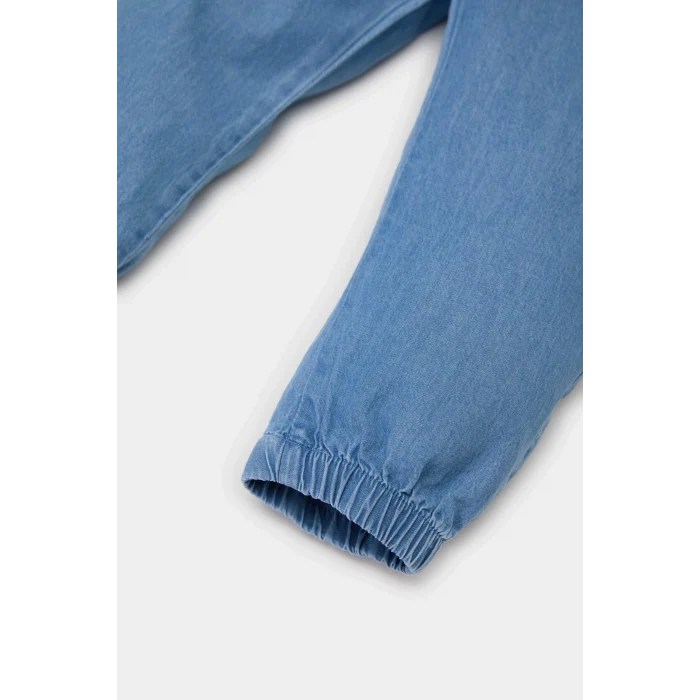 Defacto E6916 Mavi Erkek Bebek Beli Paçası Lastikli Jean Pantolon