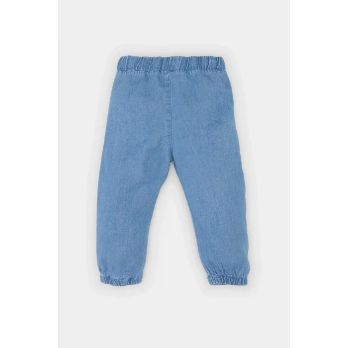 Defacto E6916 Mavi Erkek Bebek Beli Paçası Lastikli Jean Pantolon