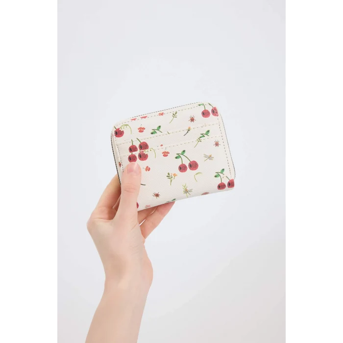 Defacto E7030 Bej Kadın Suni Deri Cüzdan