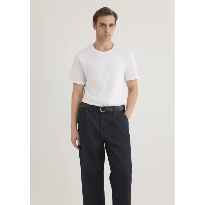 Mavi 065574-620 Beyaz Basic Tişört