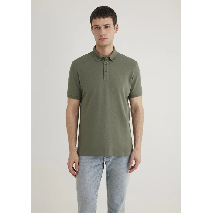 Mavi 063247-33198 Haki Polo Tişört