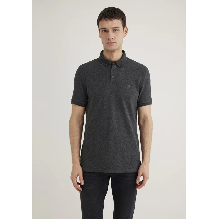 Mavi 063247-28392 Antrasit Polo Tişört