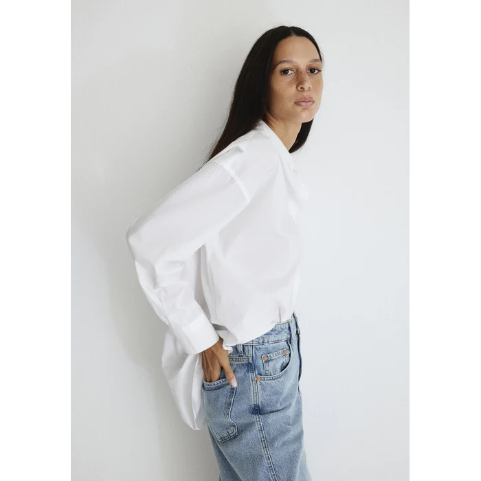 Mavi 1210103-620 Beyaz Poplin Gömlek