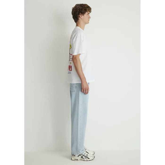 Mavi 0612249-620 Sırt Baskılı Beyaz Tişört