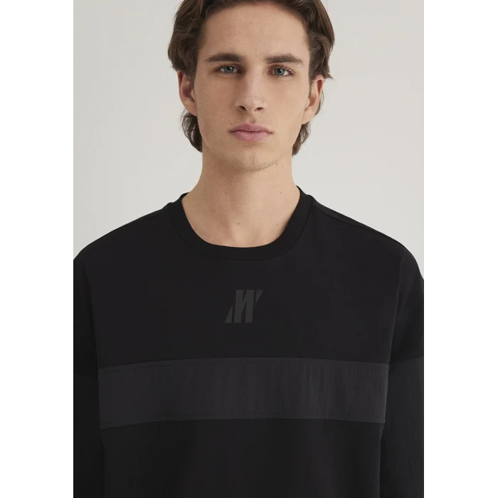 Mavi 0612746-71379 Mavi Pro Logo Siyah Tişört