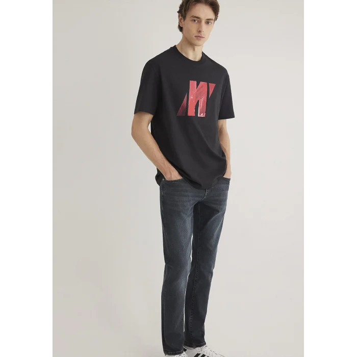 Mavi 0612749-71379 Mavi Pro Logo Siyah Tişört