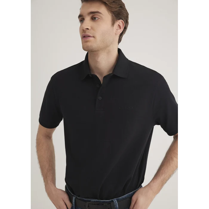 Mavi 0612520-900 Siyah Polo Tişört